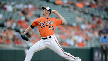 Britton is returning to his previous form, and the Phillies have him at the top of their reliever wish list. Photo by G Fiume/Getty Images.