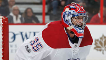 OTTAWA, ON - OCTOBER 30: Al Montoya