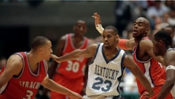 Syracuse basketball (Mandatory Credit: Doug Pensinger)