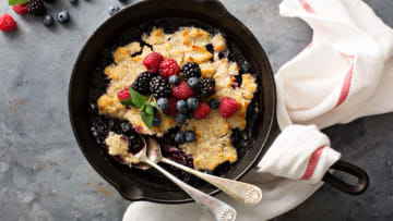 Berry-Grape Cobbler. Photos provided by Juicy Juice