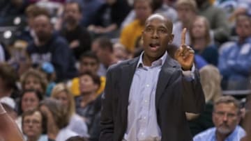 Orlando Magic head coach Jacque Vaughn has won just 43 games in two seasons and he must build trust with his players to ensure he remains the coach in the future Mandatory Credit: Trevor Ruszkowski-USA TODAY Sports