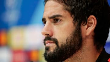 MADRID, SPAIN - OCTOBER 22: Isco of Real Madrid during the Training session Real Madrid at the Santiago Bernabeu on October 22, 2018 in Madrid Spain (Photo by David S. Bustamante/Soccrates /Getty Images)