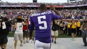 Jim Caldwell compares Teddy Bridgewater to Russell Wilson Mandatory Credit: Bruce Kluckhohn-USA TODAY Sports