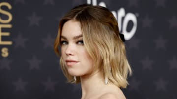 LOS ANGELES, CALIFORNIA - JANUARY 15: Milly Alcock attends the 28th Annual Critics Choice Awards at Fairmont Century Plaza on January 15, 2023 in Los Angeles, California. (Photo by Frazer Harrison/Getty Images)