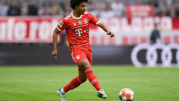 Real Madrid reportedly wants to sign Serge Gnabry this summer.(Photo by Matthias Hangst/Getty Images)