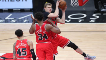Lauri Markkanen, Chicago Bulls Mandatory Credit: Dennis Wierzbicki-USA TODAY Sports