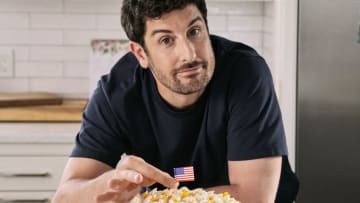 Jason Biggs wants you to enjoy Edwards Pie Lovers Passion Fruit, photo provided by Edwards Desserts