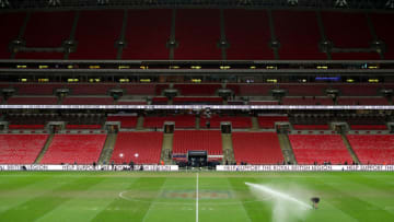 LONDON, ENGLAND - OCTOBER 29: General view inside the stadium prior to the Premier League match between Tottenham Hotspur and Manchester City at Tottenham Hotspur Stadium on October 29, 2018 in London, United Kingdom. (Photo by Richard Heathcote/Getty Images)
