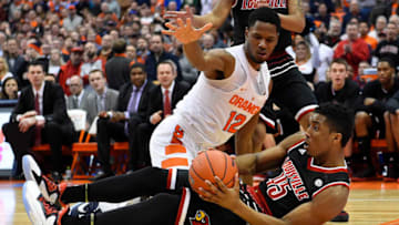 SYRACUSE, NY - FEBRUARY 13: Donovan Mitchell