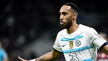 Pierre-Emerick Aubameyang of Chelsea (Photo by Piero Cruciatti/Anadolu Agency via Getty Images)