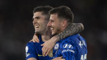 Christian Pulisic and Mason Mount of Chelsea (Photo by Visionhaus/Getty Images)