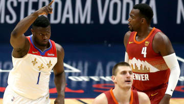 Zion Williamson #1 of the New Orleans Pelicans (Photo by Sean Gardner/Getty Images)