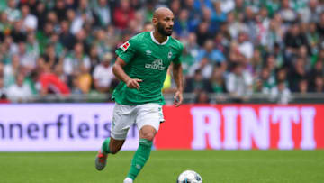 BREMEN, GERMANY - AUGUST 17: Oemer Toprak of Werder Bremen runs with the ball during the Bundesliga match between SV Werder Bremen and Fortuna Duesseldorf at Wohninvest Weserstadion on August 17, 2019 in Bremen, Germany. (Photo by Oliver Hardt/Bongarts/Getty Images)