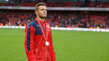 LONDON, ENGLAND - JULY 26: Jack Wilshere of Arsenal during the Emirates Cup match between Arsenal and VfL Wolfsburg at Emirates Stadium on July 26, 2015 in London, England. (Photo by Catherine Ivill - AMA/Getty Images).