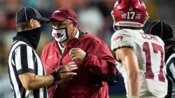 Sam Pittman, Arkansas Razorbacks (USA Today).