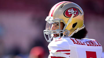 Colin Kaepernick. (Photo by Harry How/Getty Images)