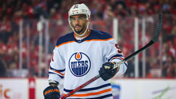 Edmonton Oilers forward Evander Kane, #91. Mandatory Credit: Sergei Belski-USA TODAY Sports