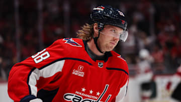 Rasmus Sandin, Washington Capitals (Photo by Scott Taetsch/Getty Images)