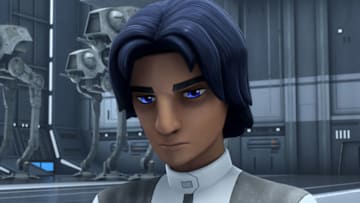 STAR WARS REBELS - 'Breaking Ranks' - Ezra goes undercover inside the Empire to retrieve vital information for an operation. This episode of 'Star Wars Rebels' will air Monday, November 3 (9:00 PM - 9:30 PM ET/PT), on Disney XD. (Disney XD via Getty Images)