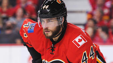 CALGARY, AB - APRIL 17: Matt Bartkowski
