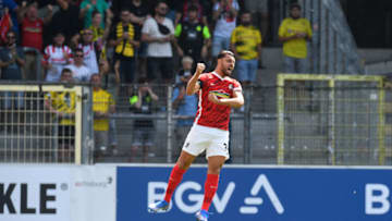 Vincenzo Grifo scored a stunning free-kick for Freiburg against Borussia Dortmund (Photo by THOMAS KIENZLE/AFP via Getty Images)