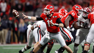 ATLANTA, GA - JANUARY 08: Jake Fromm