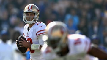 LOS ANGELES, CA - DECEMBER 31: Jimmy Garoppolo