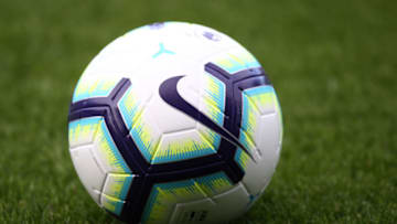 BIRKENHEAD, ENGLAND - JULY 10: A detailed view of the 2018/2019 Premier League match ball during the Pre-Season Friendly match between Tranmere Rovers and Liverpool at Prenton Park on July 11, 2018 in Birkenhead, England. (Photo by Jan Kruger/Getty Images)