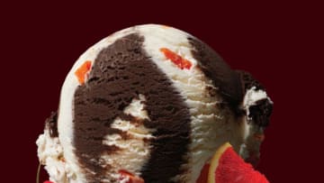 Baskin-Robbins October flavor of the month, Spicy N' Spooky, photo provided by Baskin-Robbins