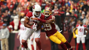 LANDOVER, MD - DECEMBER 17: Wide Receiver Larry Fitzgerald