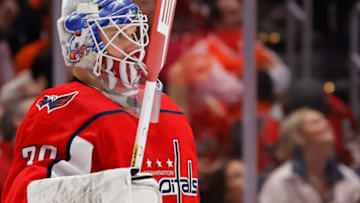 Ilya Samsonov, Washington Capitals Mandatory Credit: Geoff Burke-USA TODAY Sports