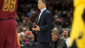 Tyronn Lue. Mandatory Credit: Ken Blaze-USA TODAY Sports