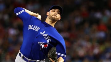 BOSTON, MA - SEPTEMBER 27: Marco Estrada