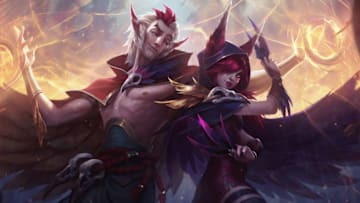 Rakan and Xayah. League of Legends.