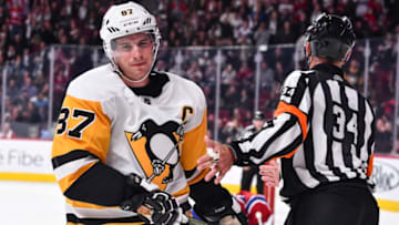 Sidney Crosby #87 of the Pittsburgh Penguins. (Photo by Minas Panagiotakis/Getty Images)