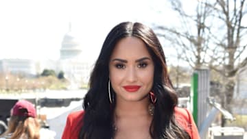 WASHINGTON, DC - MARCH 24: Demi Lovato attends March For Our Lives on March 24, 2018 in Washington, DC. (Photo by Kevin Mazur/Getty Images for March For Our Lives)