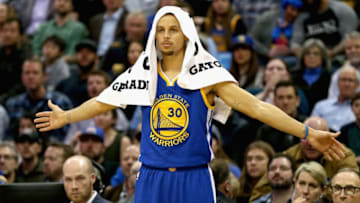 DENVER, CO - FEBRUARY 13: Stephen Curry