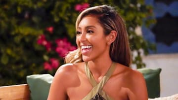 THE BACHELORETTE - Ò1605Ó Ð Tayshia Adams, a huge fan favorite from ÒThe BachelorÓ and ÒBachelor in Paradise,Ó has arrived to find the love of her life. Just when she is ready to begin her journey, another surprise arrivesÑmore men are added to the 16 remaining bachelors who are excited to get to know her. The competition for TayshiaÕs heart heats up, but one man is struggling with his enduring feelings for Clare. Clare and her fianc, Dale, have a heart-to-heart chat with Chris Harrison as they try to explain the thunderbolt that hit both of them simultaneously. Brendan captures the first one-on-one date with Tayshia, but although he is eager to make a deeper connection, he is worried that baggage from a past relationship might put an end to his romantic prospects before the night is over on ÒThe Bachelorette,Ó TUESDAY, NOV. 10 (8:00-10:01 p.m. EST), on ABC. (ABC/Craig Sjodin)TAYSHIA ADAMS