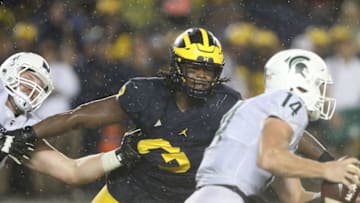 ANN ARBOR, MI - OCTOBER 07: Rashan Gary