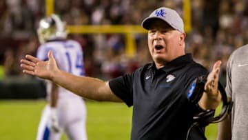 Kentucky football coach Mark Stoops (Credit: Jeff Blake-USA TODAY Sports)
