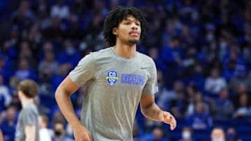 Shaedon Sharpe, Kentucky Wildcats. Photo by Dylan Buell/Getty Images