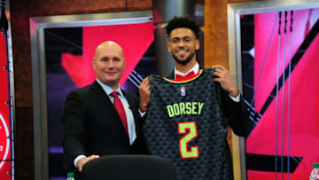 Travis Schlenk Atlanta Hawks 2019 NBA Draft (Photo by Scott Cunningham/NBAE via Getty Images)