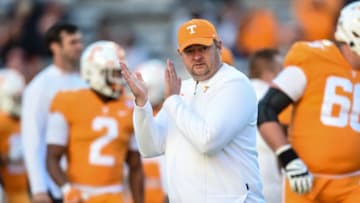 Josh Heupel, Tennessee Volunteers. (Mandatory Credit: Bryan Lynn-USA TODAY Sports)
