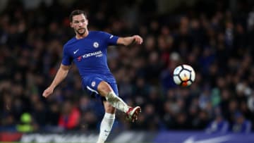 LONDON, ENGLAND - FEBRUARY 16: Danny Drinkwater of Chelsea during The Emirates FA Cup Fifth Round match between Chelsea and Hull City at Stamford Bridge on February 16, 2018 in London, England. (Photo by Catherine Ivill/Getty Images)