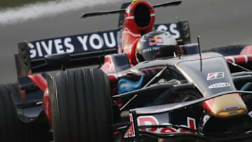 BARCELONA, SPAIN - FEBRUARY 01: Sebastien Vettel of Germany and Toro Rosso in action during Formula One Testing at the Circuit de Catalunya, on February 1, 2008 in Barcelona, Spain. (Photo by Bryn Lennon/Getty Images)