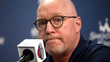David Griffin, Executive Vice President of Basketball Operations for the New Orleans Pelicans (Photo by Sean Gardner/Getty Images)
