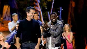 "It Is Game Time Kids" - Jeff Probst with Kevin Hart on the finale of Survivor: Ghost Island, two-hour season finale followed by one-hour live reunion Show, airing Wednesday, May 23 (8:00-11:00 PM, ET/PT) on the CBS Television Network. Photo: Monty Brinton/CBS Entertainment ÃÂ©2018 CBS Broadcasting, Inc. All Rights Reserved.