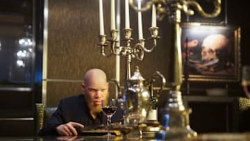 Black Lightning -- "The Resurrection and The Light:The Book of Pain" -- Image BLK112a_0093b -- Pictured: Marvin "Krondon" Jones III as Tobias -- Photo: Annette Brown/The CW -- ÃÂ© 2018 The CW Network, LLC. All rights reserved.
