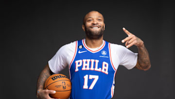 P.J. Tucker, Sixers Mandatory Credit: Bill Streicher-USA TODAY Sports