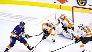 Carter Hart, Philadelphia Flyers (Photo by Elsa/Getty Images)